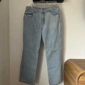 Rhythm Light Blue Women's Straight Jeans